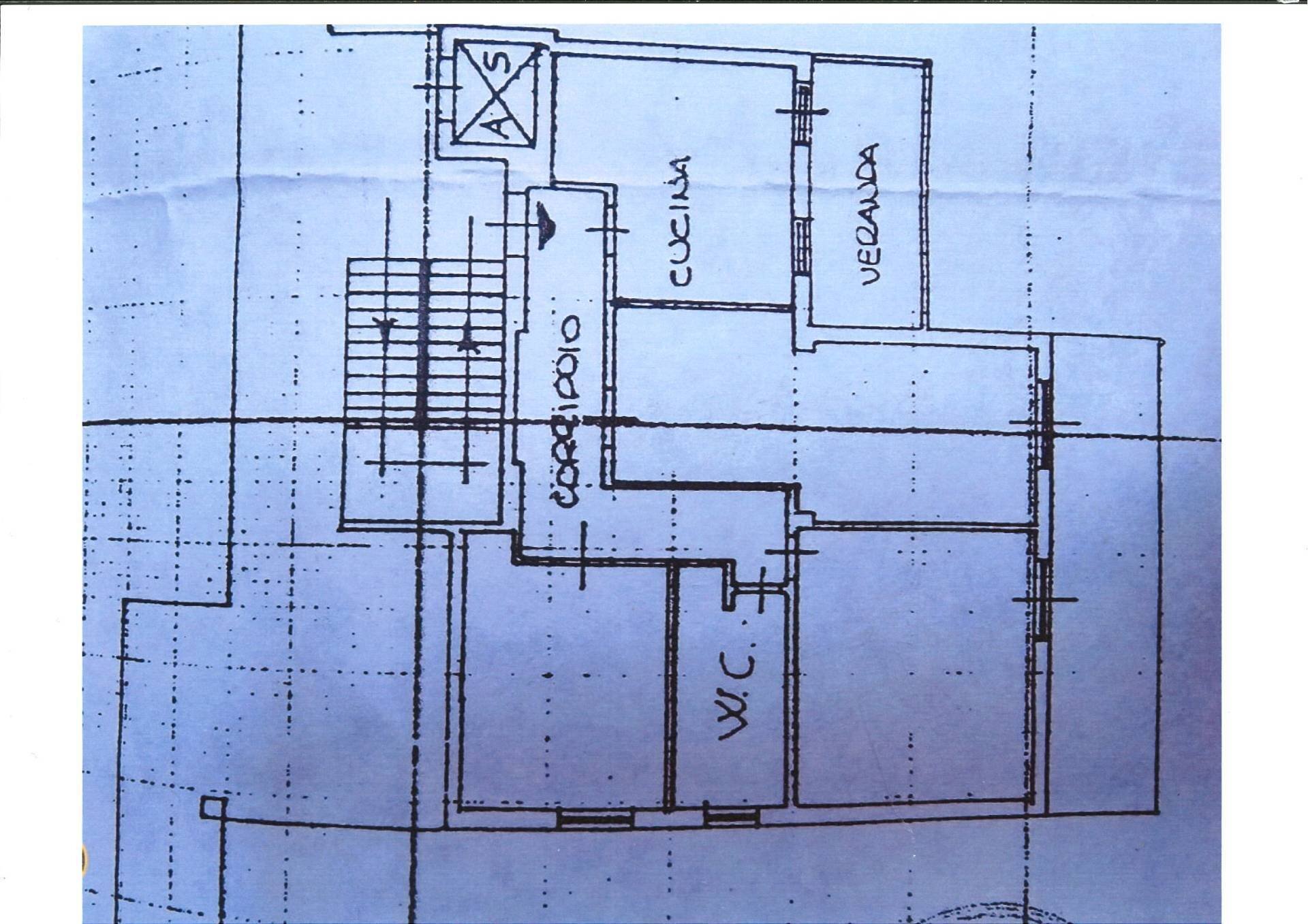 Foto 14 - Trilocale Via Ponchielli, San Benedetto del Tronto - planimetria 1