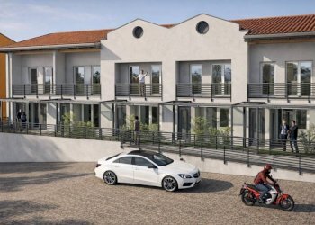 Facciata - Villa a Schiera via San Biagio, Monguzzo - foto 1