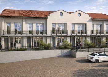 Facciata - Villa a Schiera via San Biagio, Monguzzo - foto 2