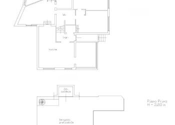 Planimetria - Villa via dei caduti, Leivi - foto 42