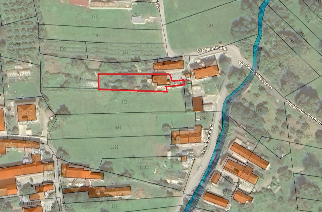 Casa indipendente Via Momborgo, 19, Rifreddo - planimetria 1