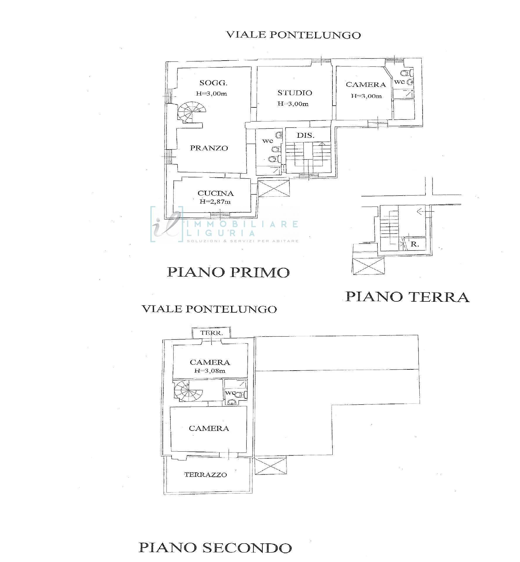 Foto 34 - Appartamento Viale Pontelungo, Albenga - planimetria 1