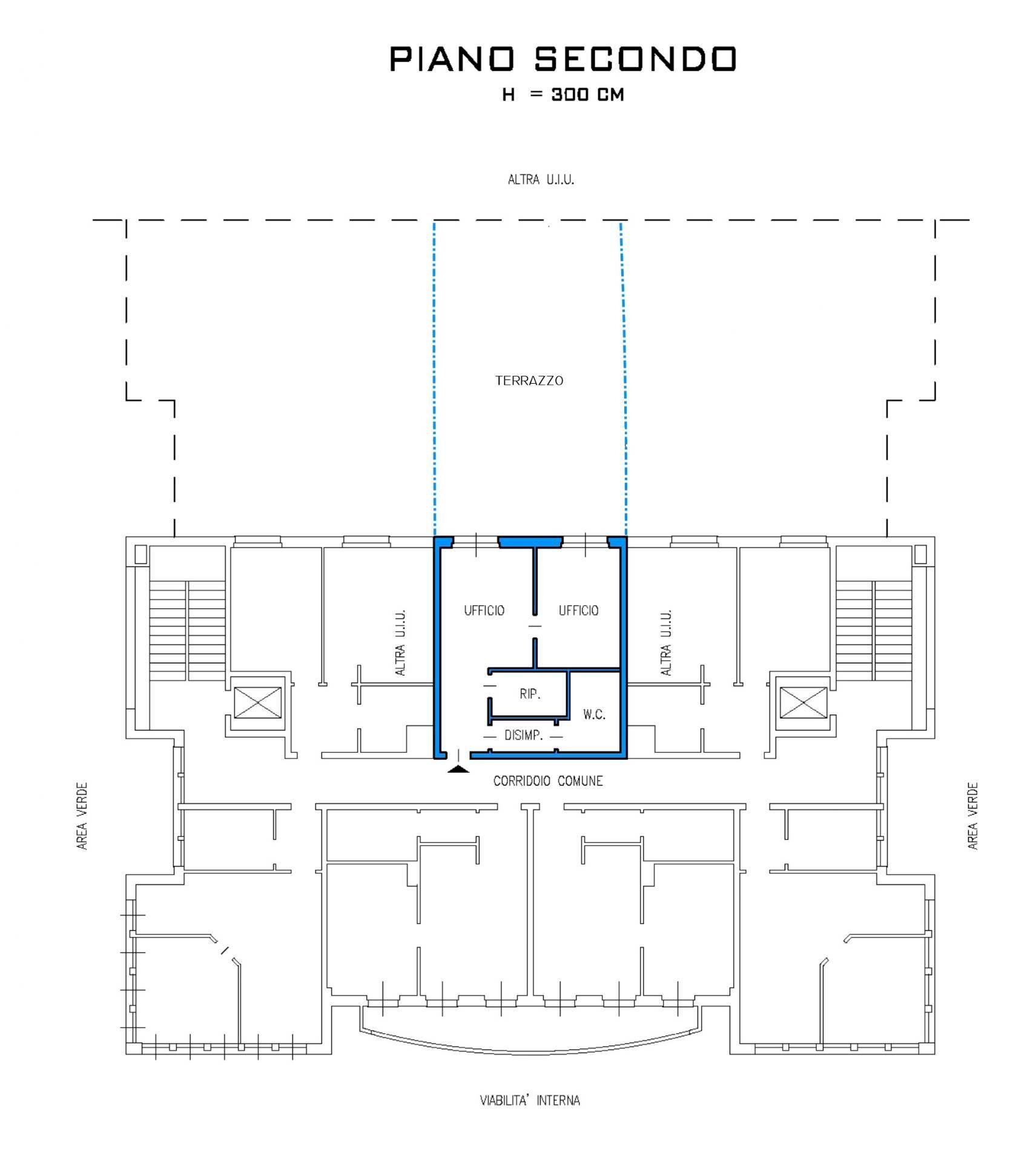 Foto 7 - Ufficio Via Torino
 
128, Ciriè - planimetria 1