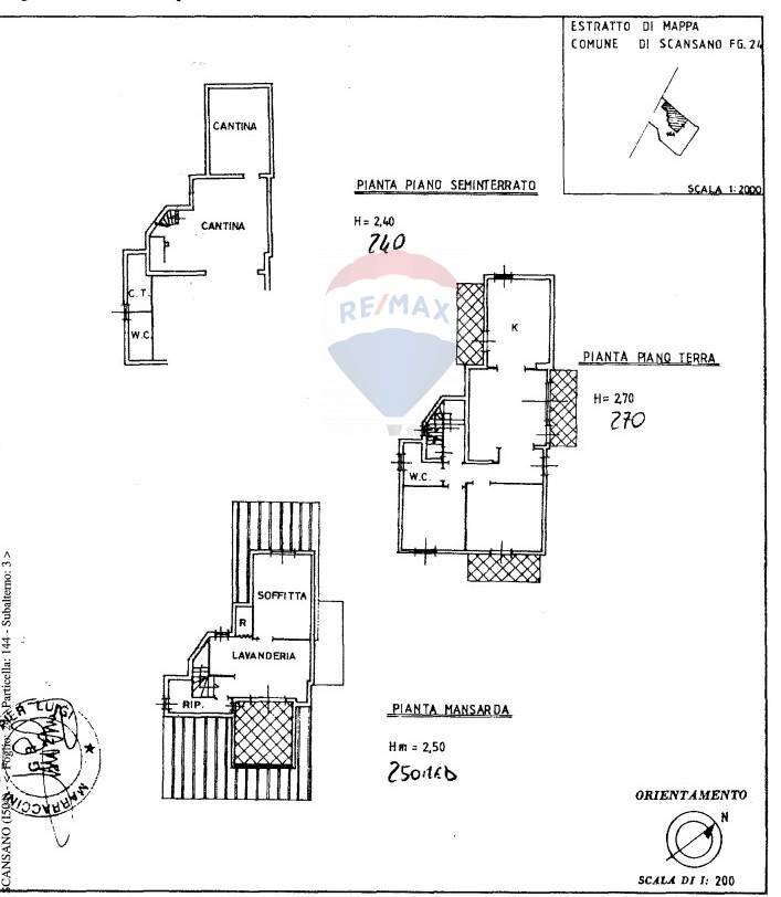 PLANIMETRIA - Villa STRADE DELLE MINIERE
 
9, Scansano - planimetria 1