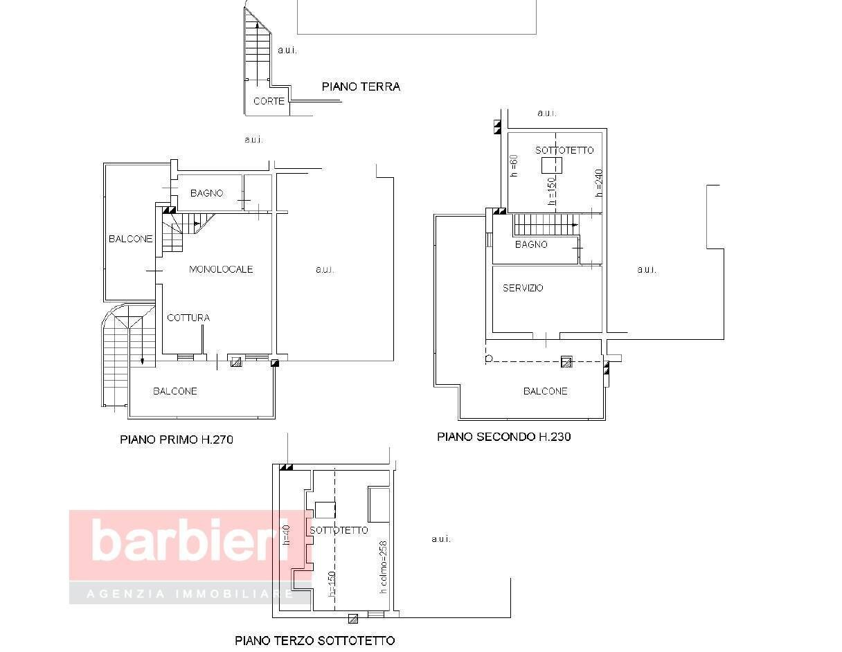 Foto 34 - Trilocale Via Caduti per la Libertà
 
118, Cervia - planimetria 1