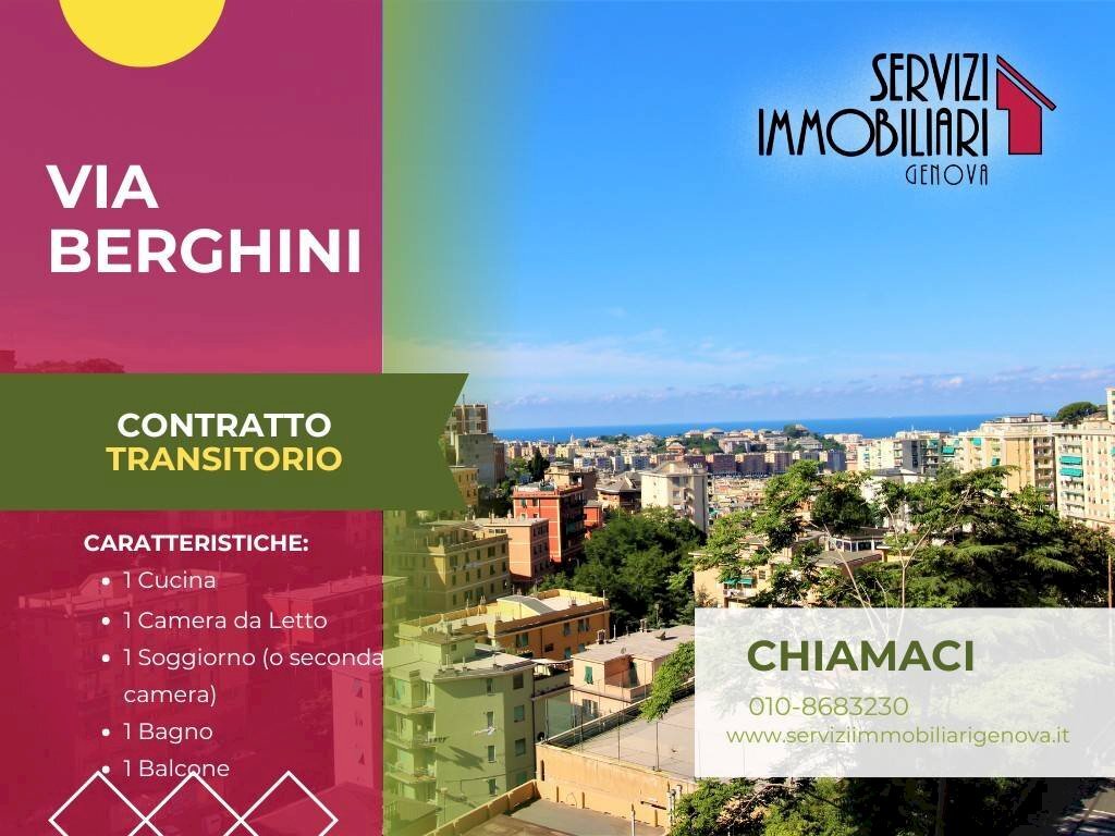 Vista - Trilocale via Pasquale Berghini, Genova (zona Marassi) - foto 1