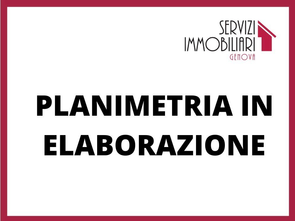 Trilocale via Pasquale Berghini, Genova (zona Marassi) - planimetria 1