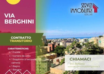 Vista - Three-room apartment via Pasquale Berghini, Genova (neighborhood Marassi) - photo 1