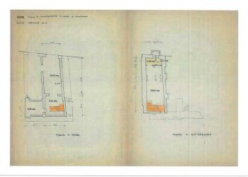 Planimetria - Negozio via Clavature, Bologna (zona Centro Storico) - foto 3