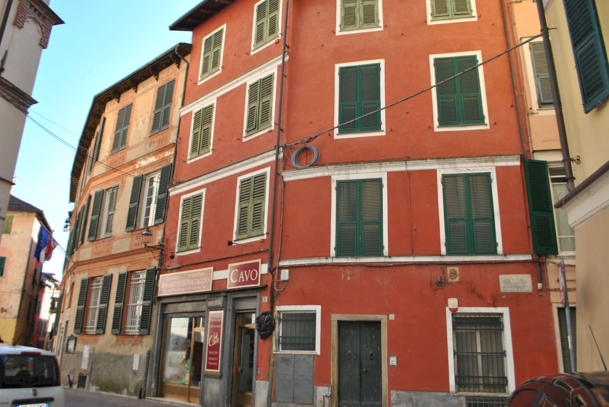 APPARTAMENTO IN VENDITA VOLTAGGIO PIAZZA SINIBALDO - Bilocale piazza Sinibaldo Scorza, Voltaggio - planimetria 1