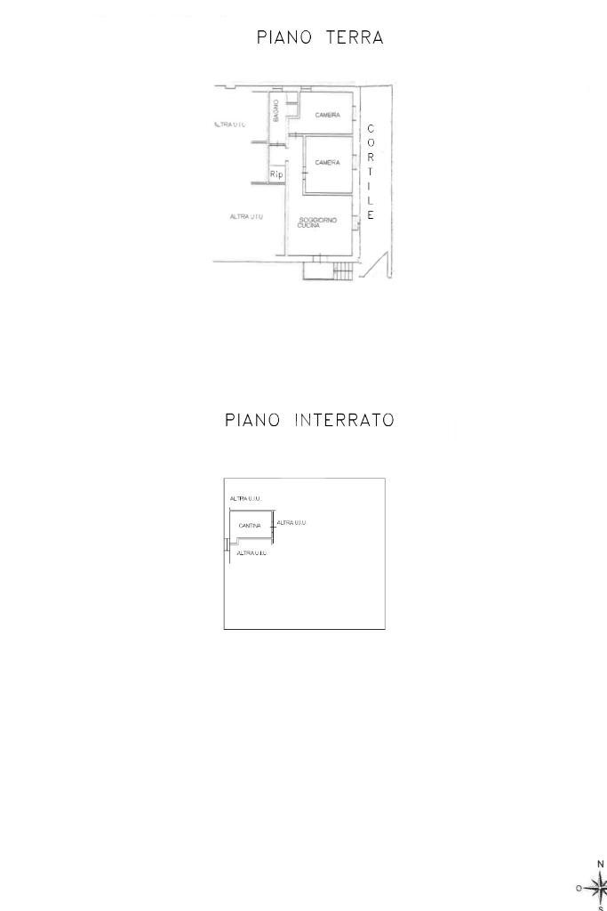 Three-room apartment Via Aosta, Parma (neighborhood San Leonardo) - floor plans 1