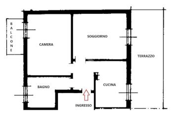 Two-room apartment Via Gramsci, Senago - photo 12