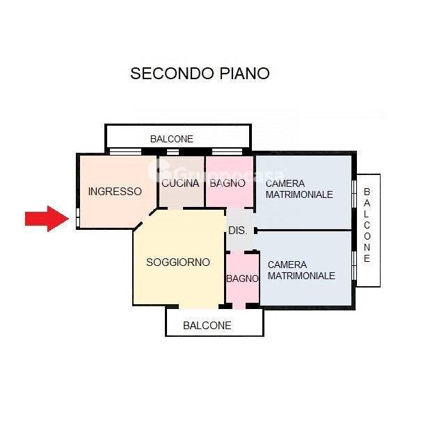 Foto 28 - Trilocale Via Cavalieri di Vittorio Veneto
 
1, Robecco sul Naviglio - planimetria 1