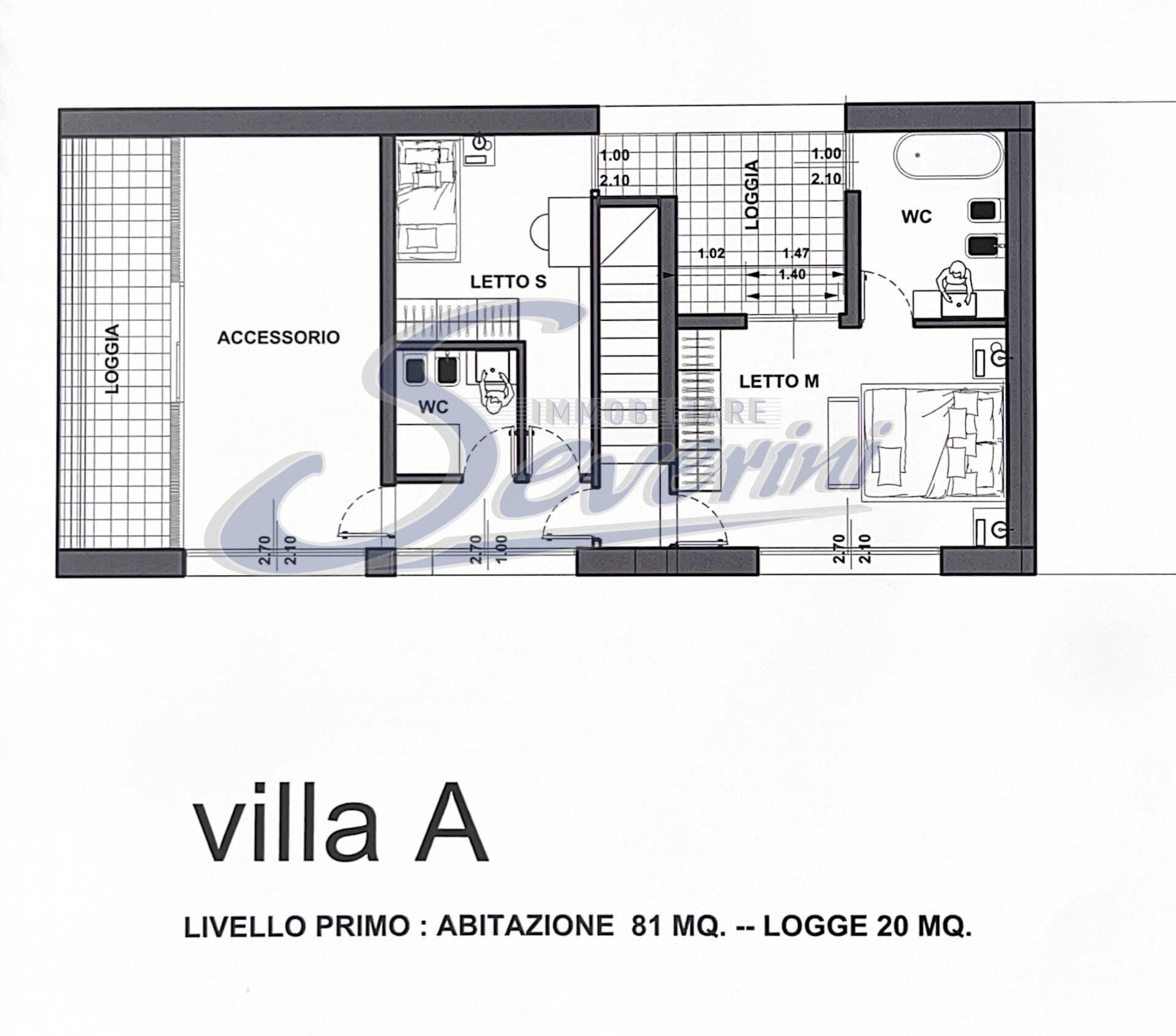 Foto 5 - Semi-detached house Tavernerio - floor plans 1
