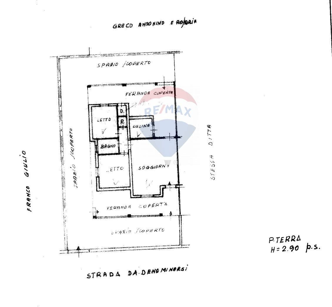 Pianta 2D - Semi-detached house Agnone Bagni Via delle Gardenie
 
15, Augusta - floor plans 1