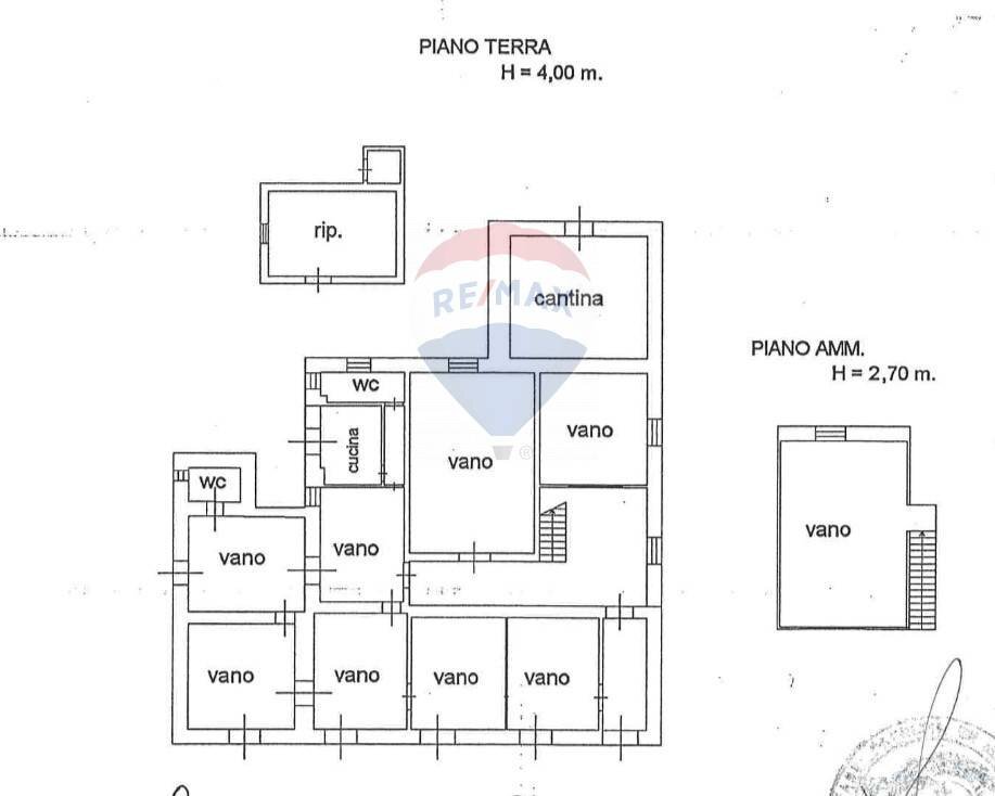 Pianta 2D - Villa Strada provinciale 49/II, Acireale - planimetria 1