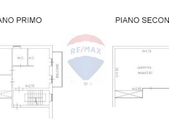 Pianta 2D - Trilocale VIA CARLO ARMELLINI
 
17, Monterotondo - foto 8