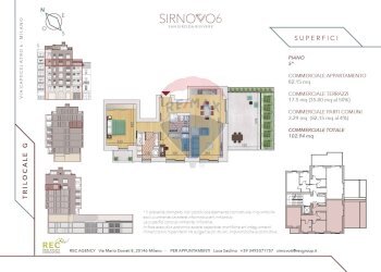 Pianta 2D - Appartamento Milano - foto 2