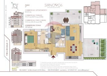 Pianta 2D - Appartamento Milano - foto 2