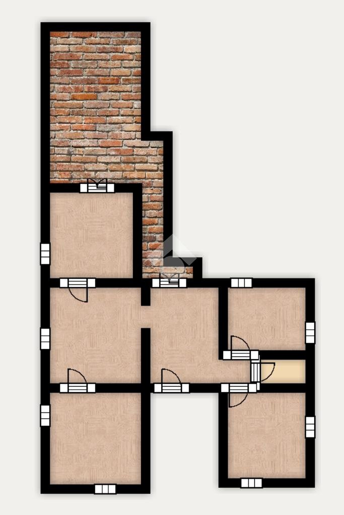 Quadrilocale Via ramiro ginocchio, Genova (zona Sestri Ponente) - planimetria 1