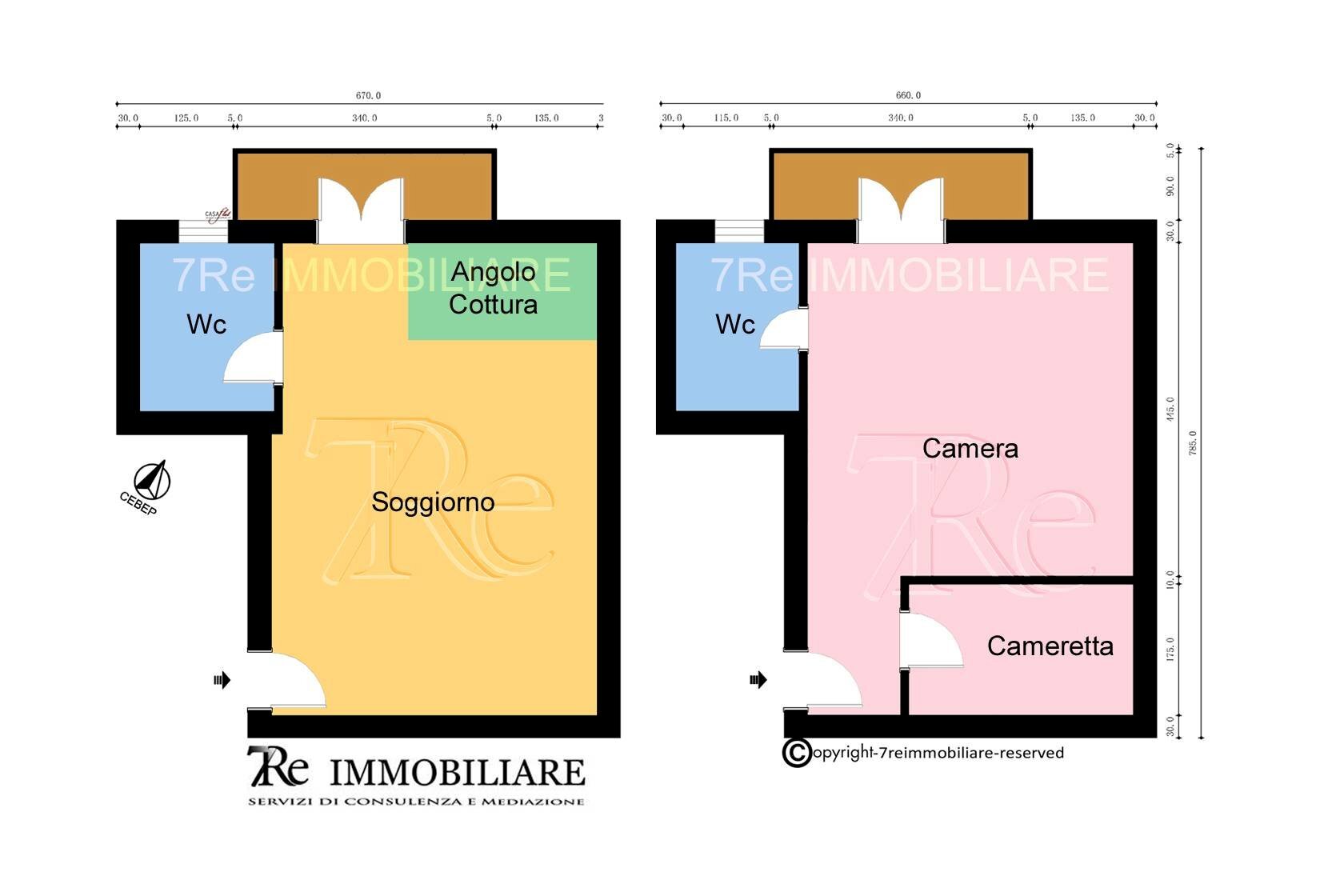 Foto 2 - Three-room apartment Traversa Via Delle Scuole
 
5, Altofonte - floor plans 1