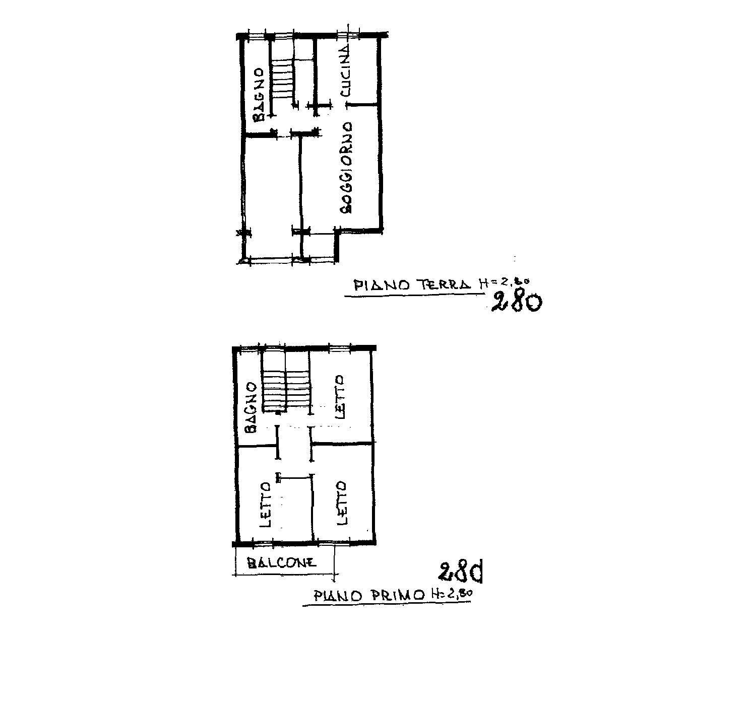 Foto 24 - Villa a Schiera Via Unità D'Italia
 
6, Castelfranco Emilia - planimetria 1