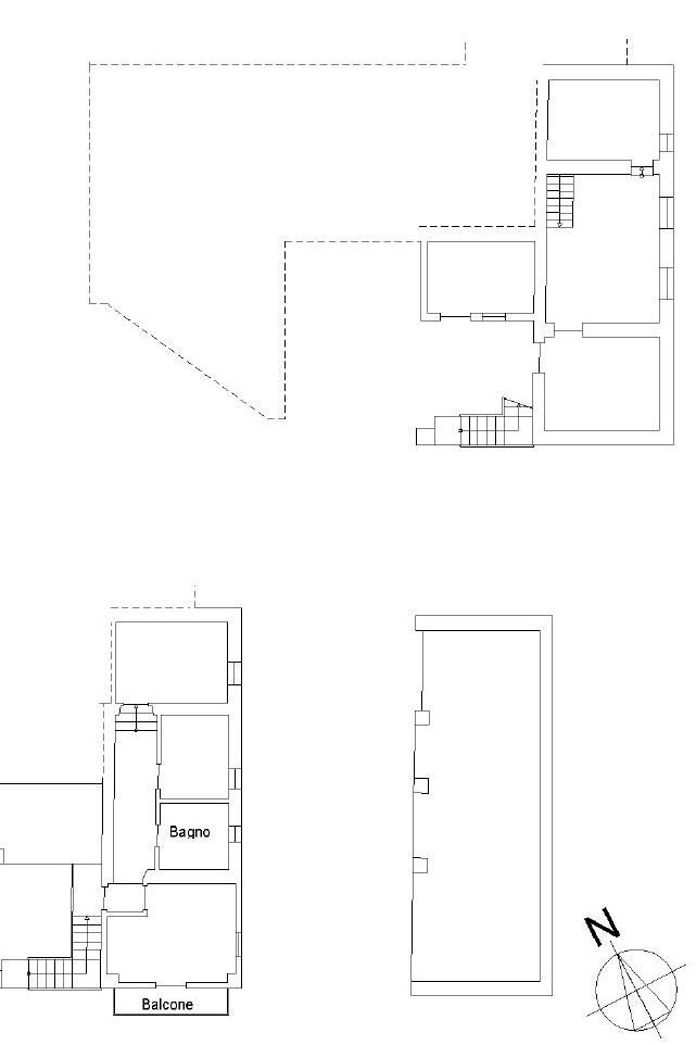 Rustic strada dei Magnini, 92, Mondovì - floor plans 1
