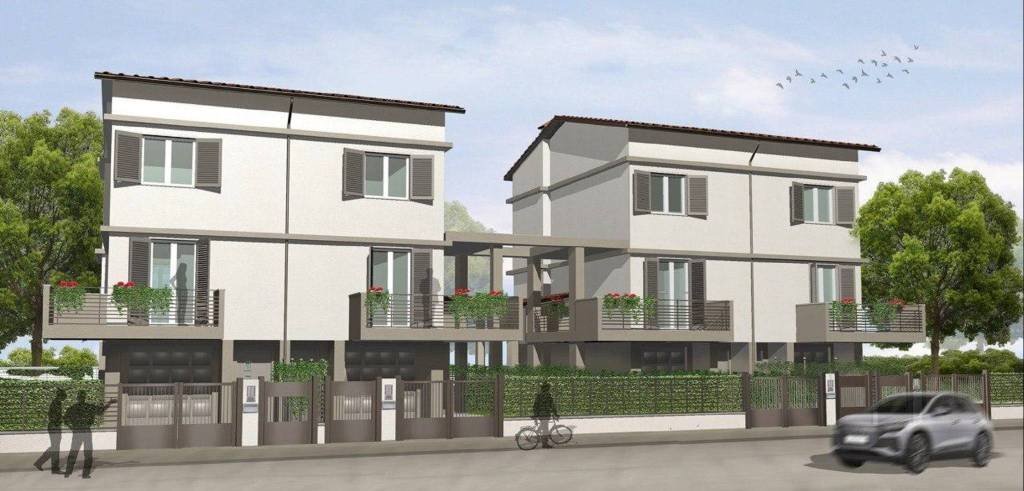 Facciata - Villa a Schiera via del Maggino, Campi Bisenzio - foto 3