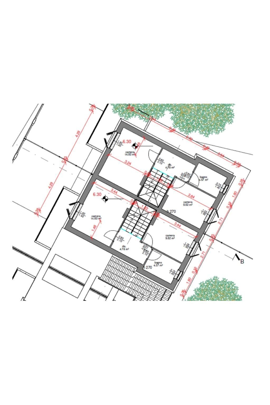 Villa a Schiera via del Maggino, Campi Bisenzio - planimetria 1