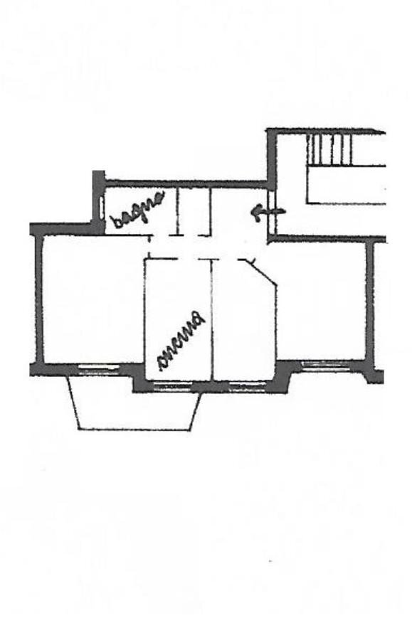 Trilocale via San Bartolomeo del Fossato, 20, Genova (zona Sampierdarena) - planimetria 1