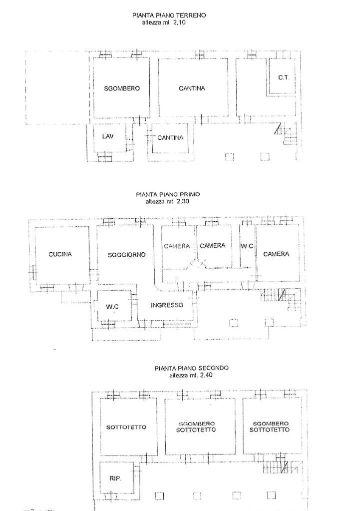Casa indipendente Via longora, Issiglio - planimetria 1