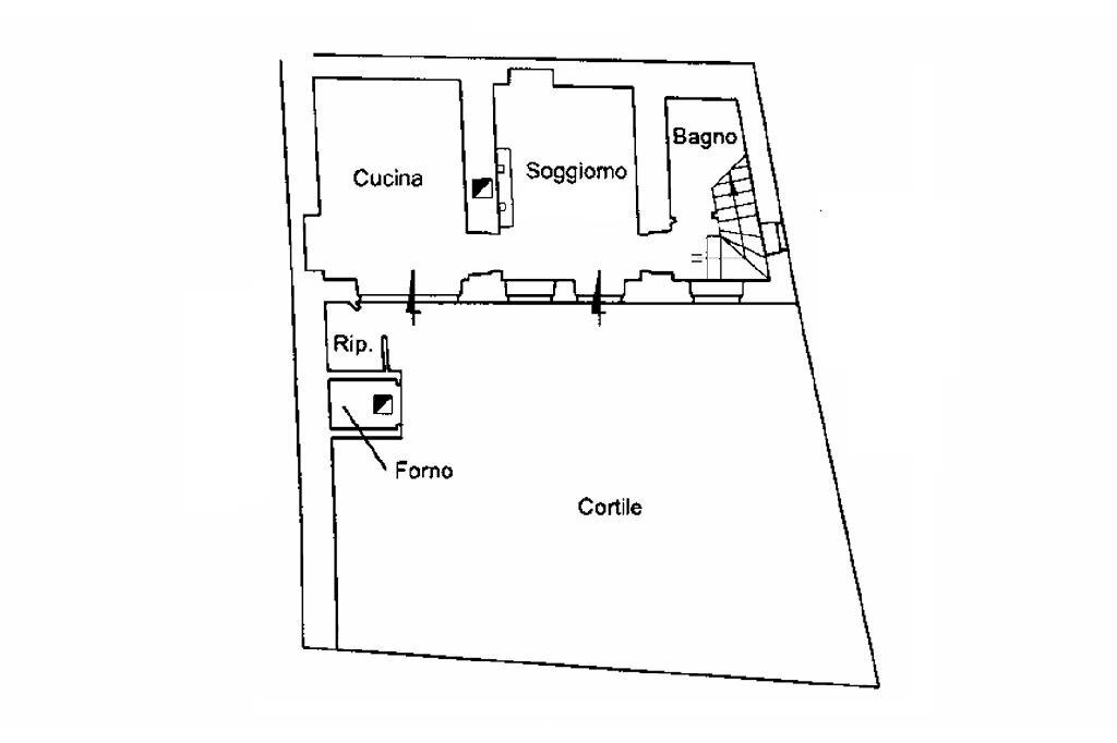 Casa indipendente Via Aimaro Franco, Moncrivello - planimetria 1