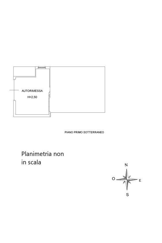 Villa Borgata Arnaldi, Clavesana - planimetria 1