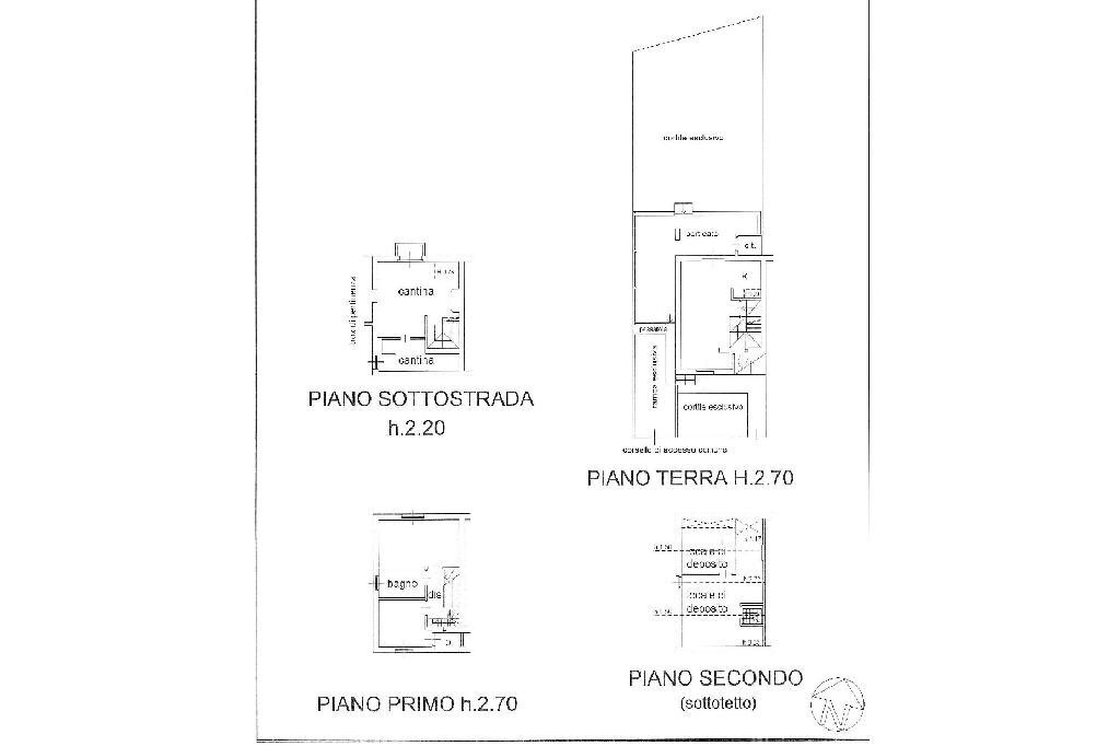 Villa Via Fratelli Rosselli, Giussago - planimetria 1