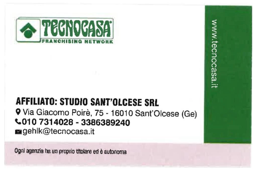 Four-room apartment Via Arvigo, Sant'Olcese - floor plans 1