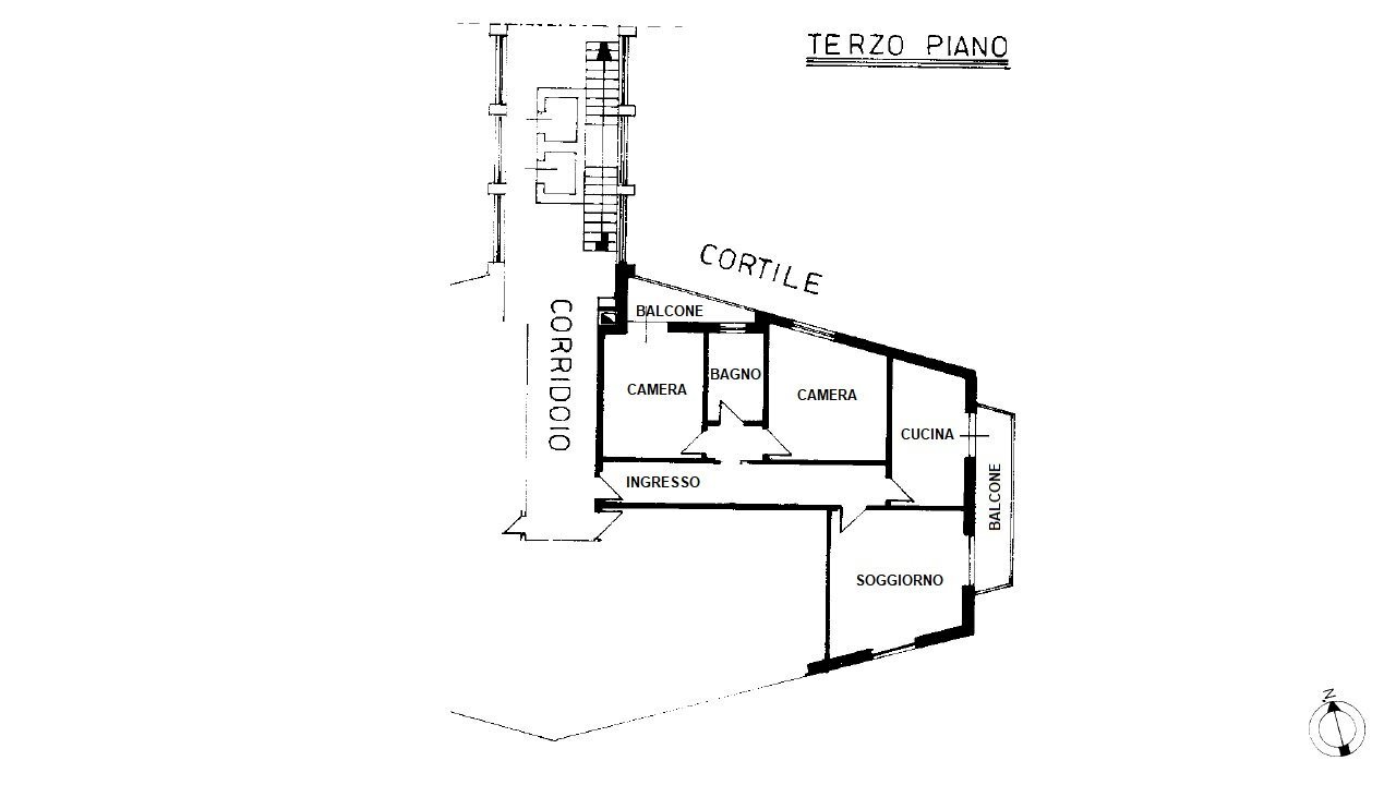 Appartamento viale Guglielmo Marconi, 74, Gattinara - planimetria 1
