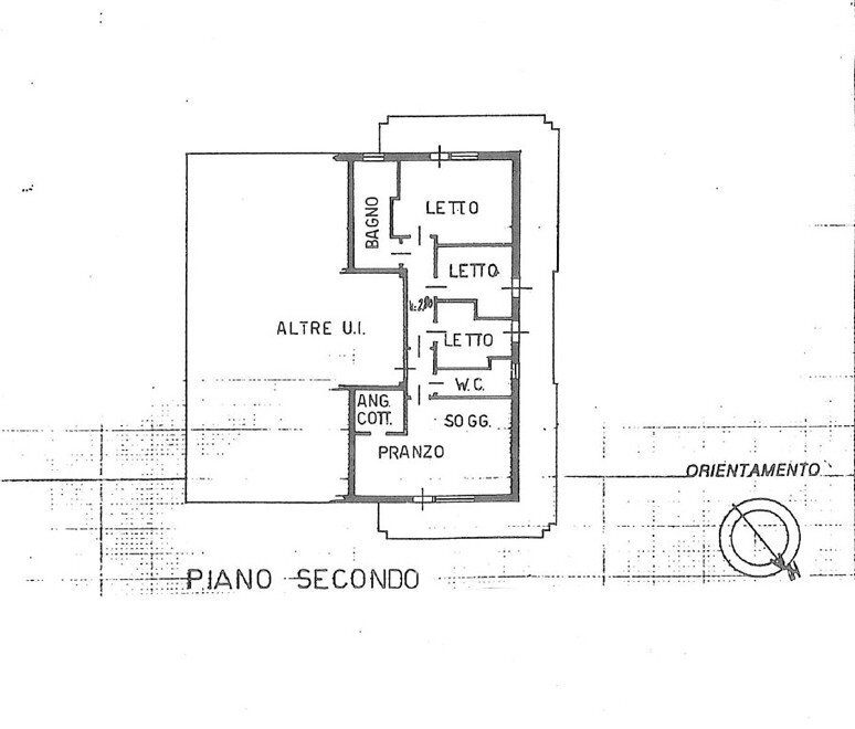 Apartment via Umberto Boccioni, Morciano di Romagna - floor plans 1