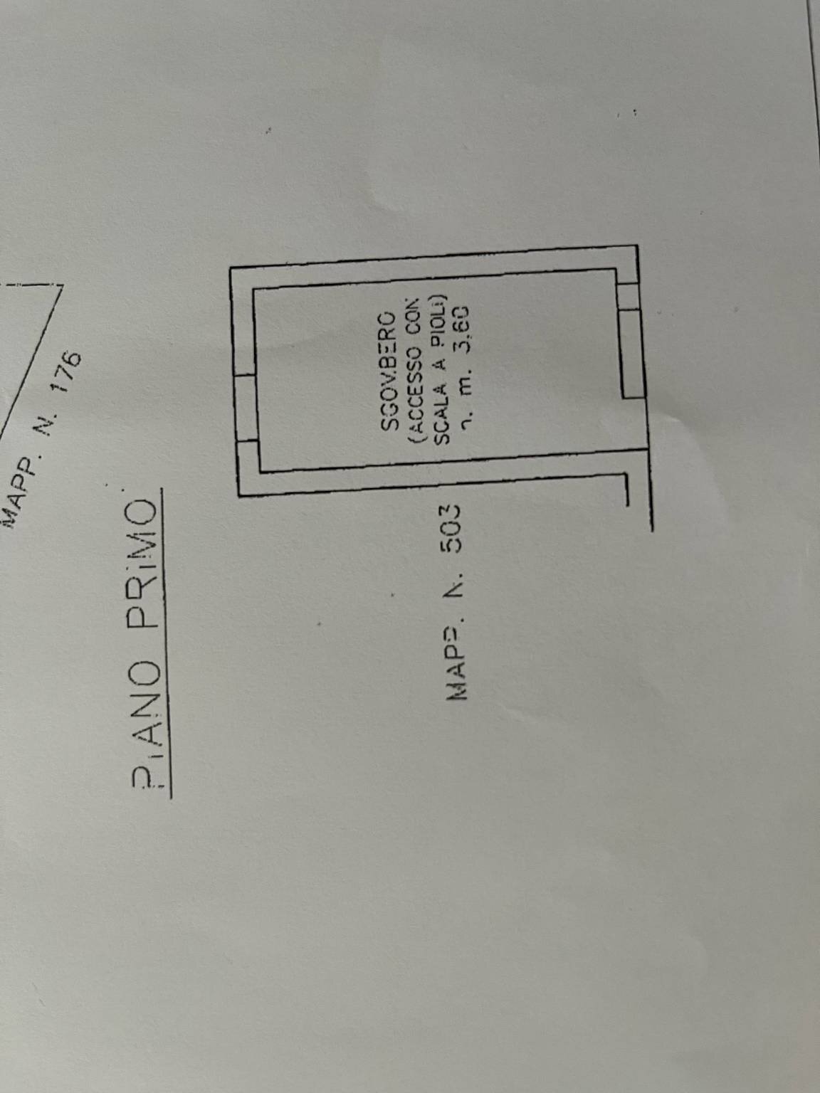Rustico via Giacolotti, Montaldo di Mondovì - planimetria 1