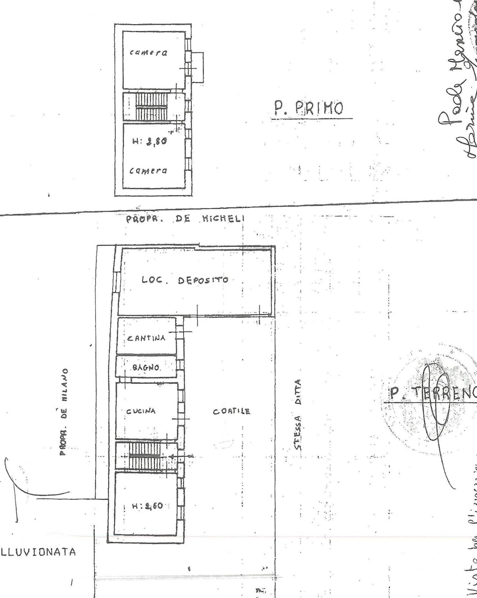 Foto 26 - Casa indipendente Alessandria - planimetria 1