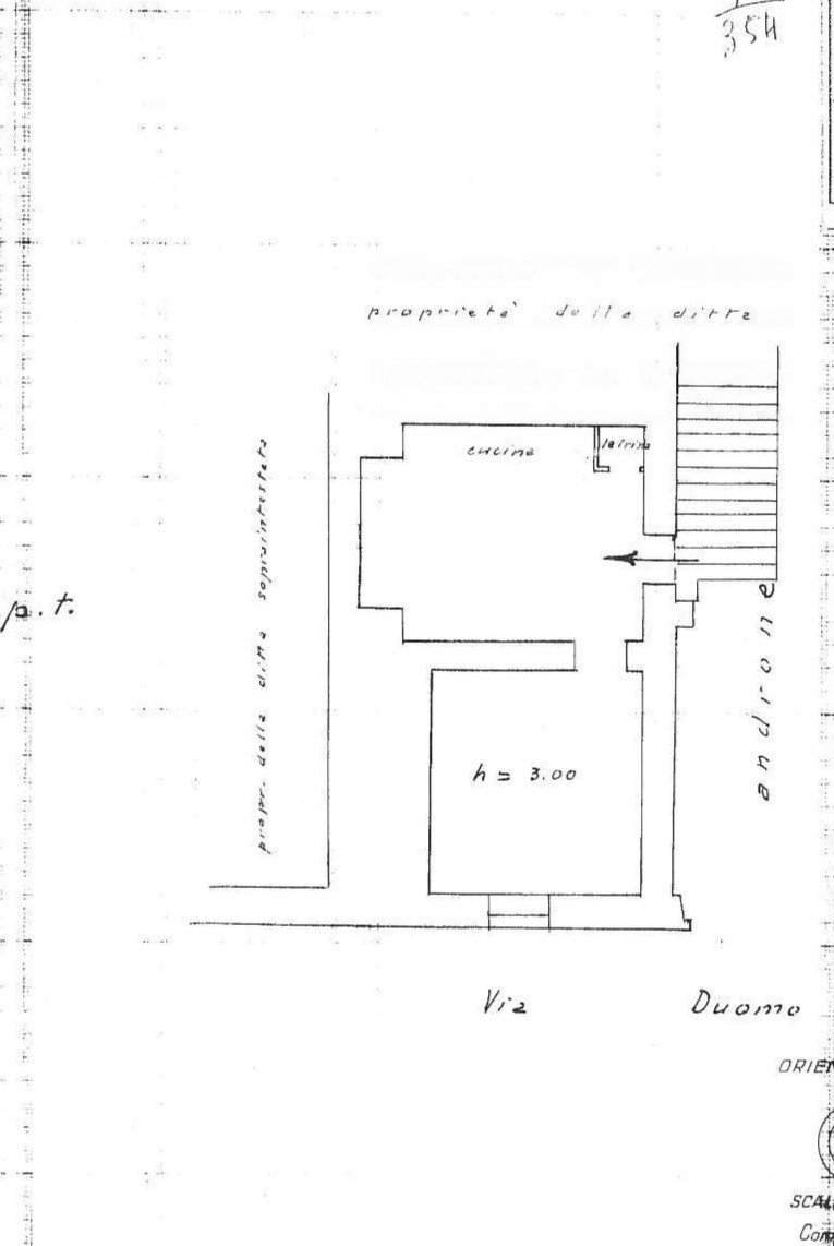 Foto 23 - Bilocale Via Duomo
 
72, Taranto - planimetria 1