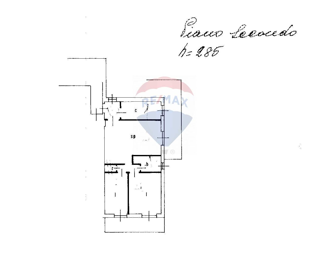 Pianta 2D - Trilocale Via Libertini
 
snc, San Lucido - planimetria 1