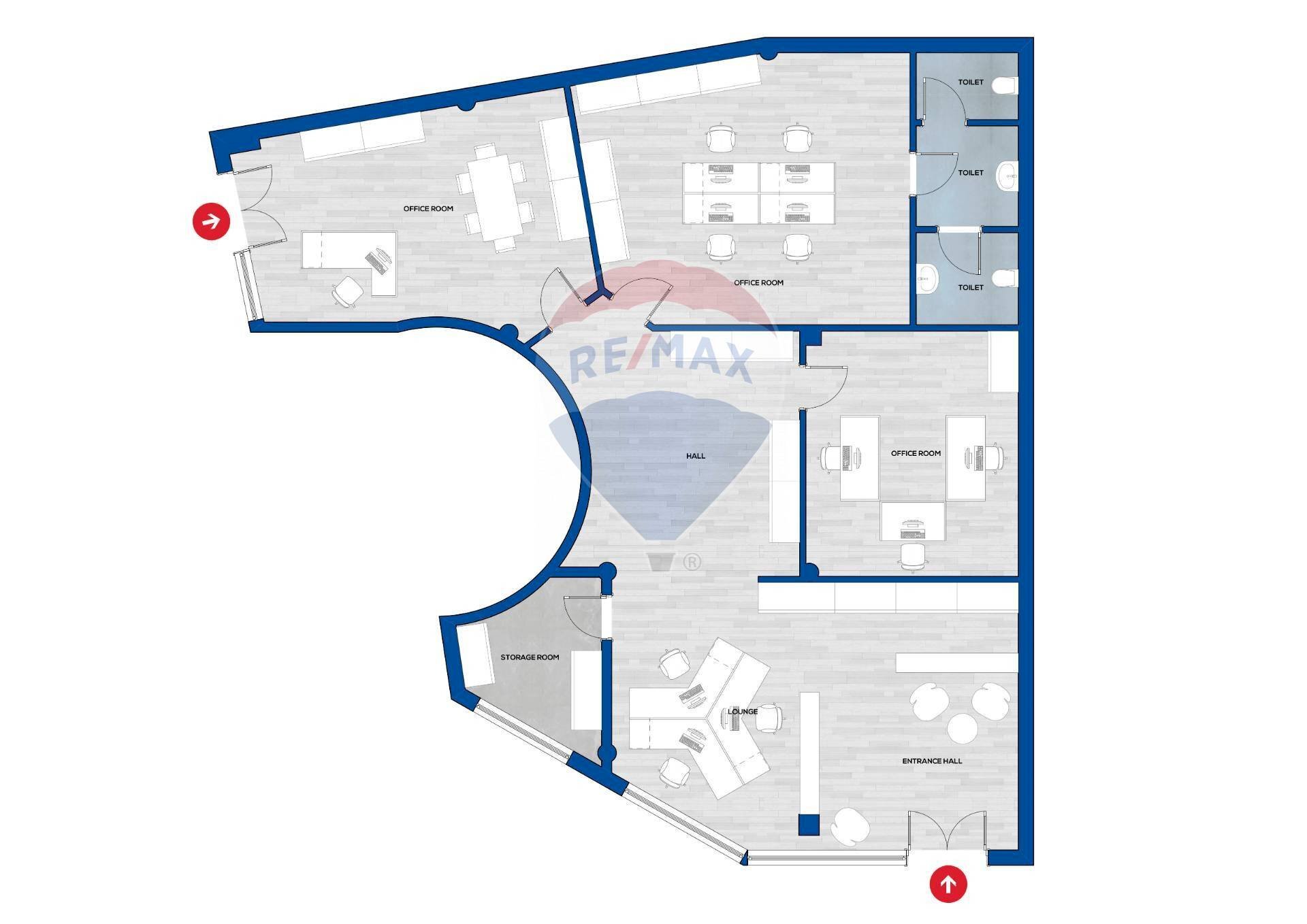 Pianta 2D - Attività Commerciale Via Giorgio Asproni
 
33, Alghero - planimetria 1