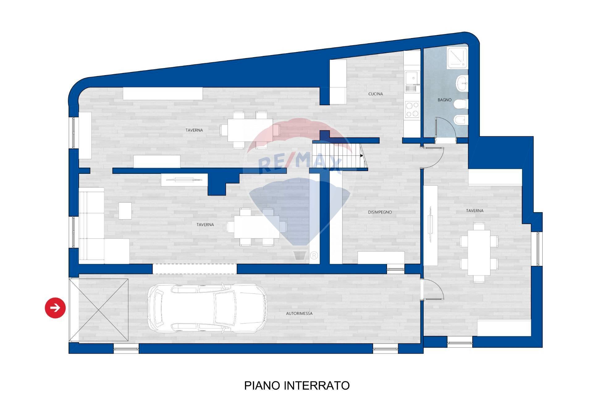 Pianta 2D - Independent house S.V. Li Mucci 1° traversa
 
S.N.C., Sassari - floor plans 1
