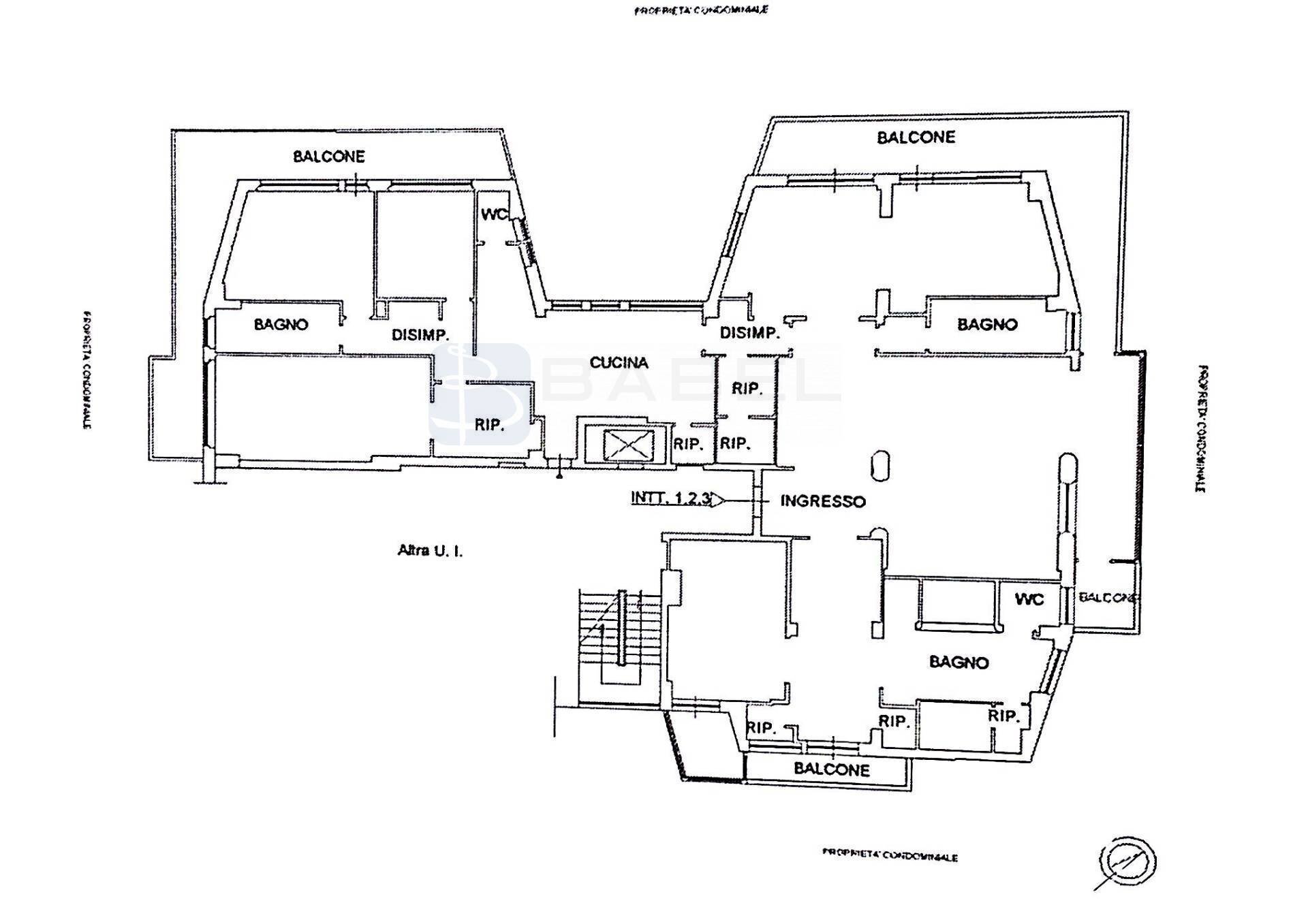 Foto 28 - Appartamento Via Nemea, Roma - planimetria 1