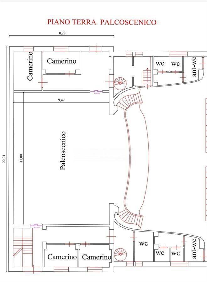 Foto 10 - Stabile - Palazzo Via Rosolino Pilo
 
snc, Canicattì - planimetria 1