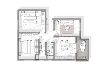 Four-room apartment Via II Giugno, Albisola Superiore - photo 2