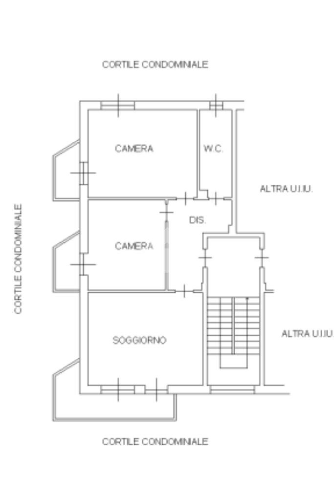 Trilocale Strada Ciriè, San Carlo Canavese - planimetria 1