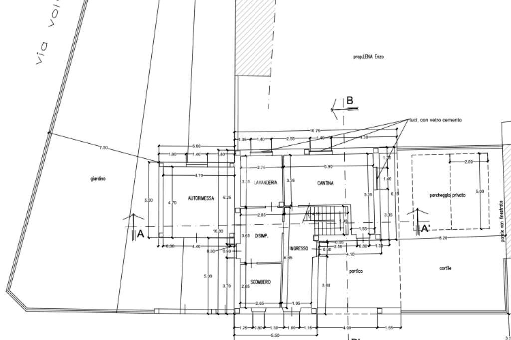 Rustico Via volvera, None - planimetria 1