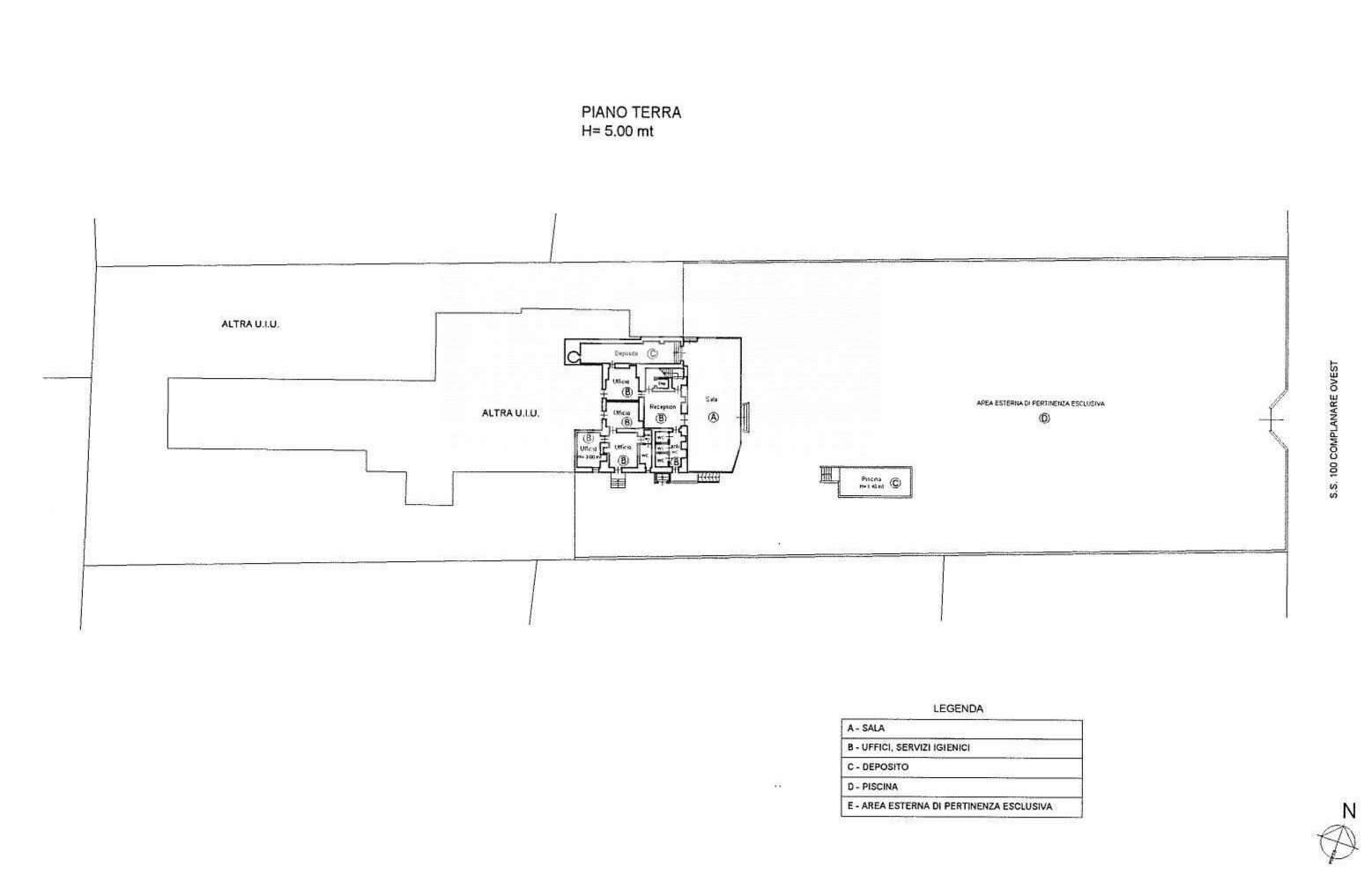 Foto 8 - Locale Commerciale Strada Statale 100
 
Snc, Triggiano - planimetria 1