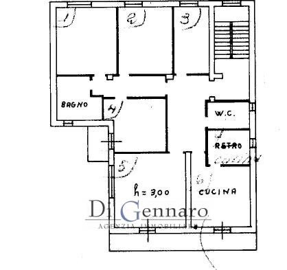 Foto 26 - Appartamento via Garibaldi, Alba Adriatica - planimetria 1